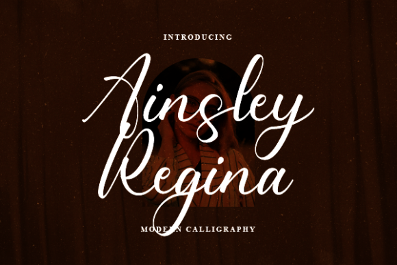 Ainsley Regina Script Font for Handmade Brands
