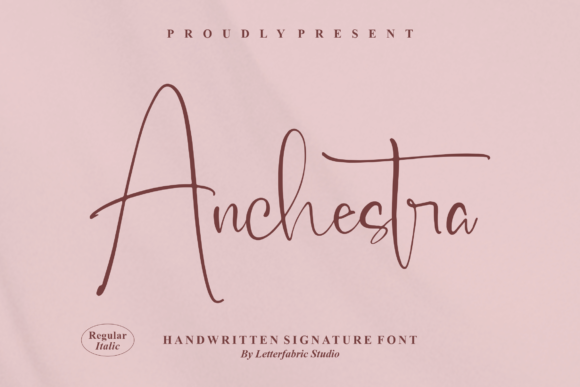 Anchestra: A Casual Script Handwritten Font for Editorial Warmth