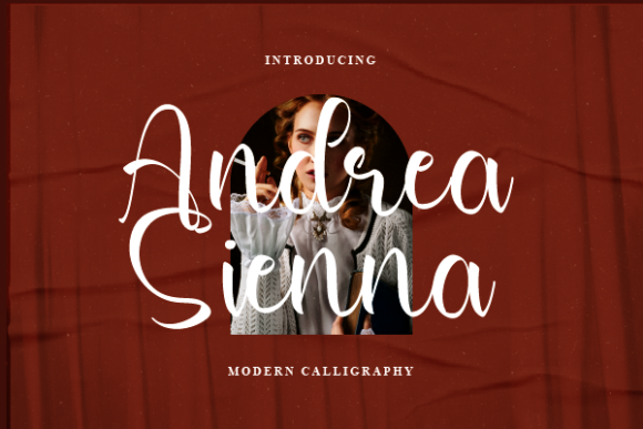 Andrea Sienna: A Delicate Script Font for Small Business Branding