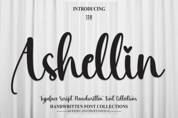 Ashellin Script Font for Elegant Branding