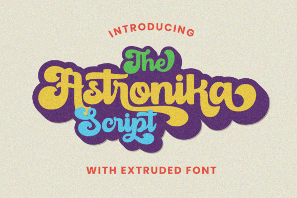 Astronika: A Retro Script Font for Editorial Charm
