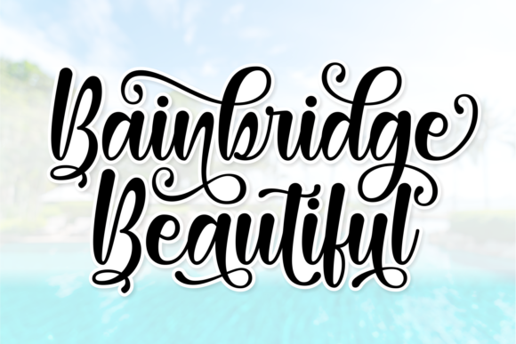Bainbridge Beautiful Font for Elegant Brand Identity
