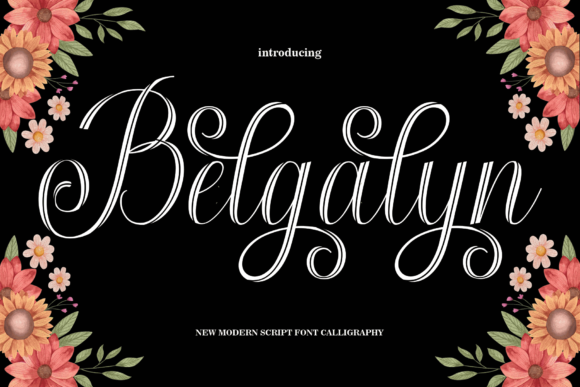 Belgalyn Script Font for Handmade Creators