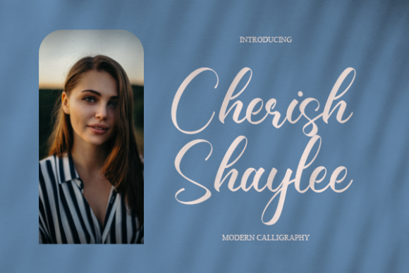 Cherish Shaylee: A Graceful Script Handwritten Font for Elegant Design