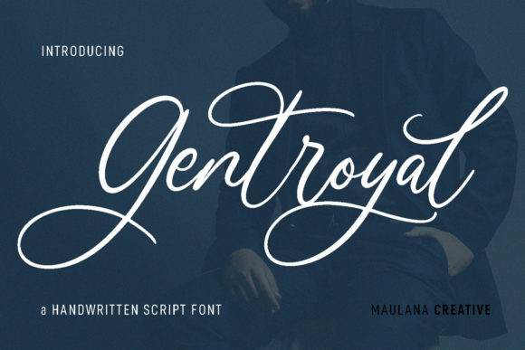 Gentroyal: A Luxurious Script Font for Editorial Elegance