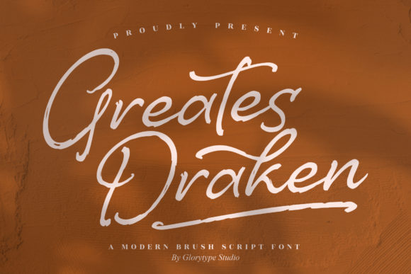 Greates Draken: A Delicate Script Font for Thoughtful Editorial Design