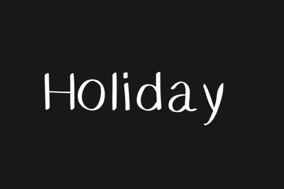 Holiday Font: A Script Handwritten Typeface for Warm, Recognizable Campaigns
