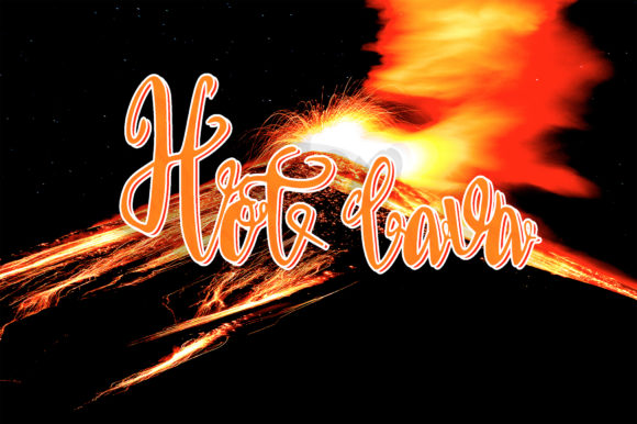 Hot Lava: A Script Handwritten Font for Polished Digital Branding