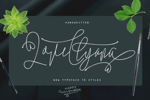 Lovellyana: A Slim Script Font for Elegant Editorial Moments