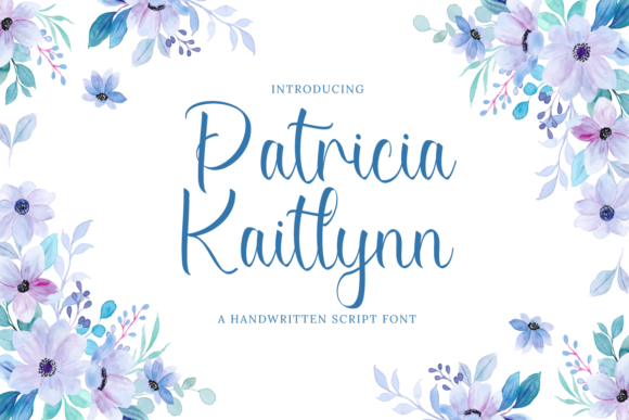 Patricia Kaitlynn Script Font for Handmade Branding