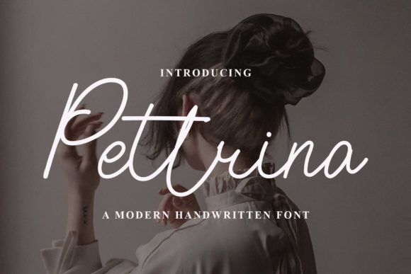 Pettrina: A Delicate Script Font for Thoughtful Editorial Design
