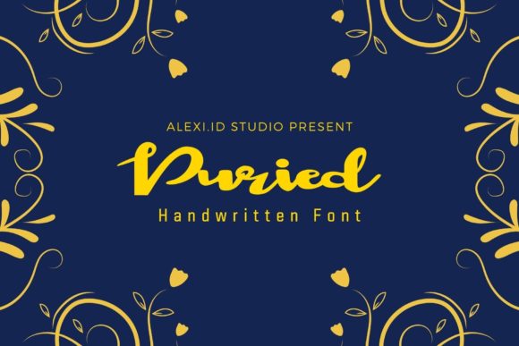 Puried Script Handwritten Font for Branding and Social Campaigns