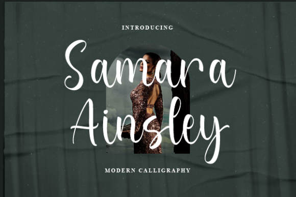 Samara Ainsley: A Script Handwritten Font for Thoughtful Editorial Moments
