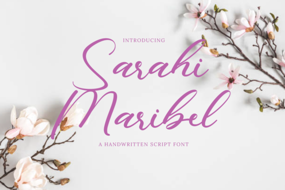 Sarahi Maribel: A Graceful Script Font for Editorial Elegance