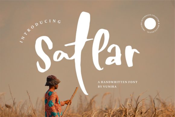Satlar: A Premium Script Handwritten Font for Branding That Feels Human