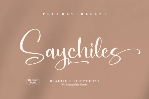 Saychiles Font: A Casual Script Handwritten Typeface for Real Branding