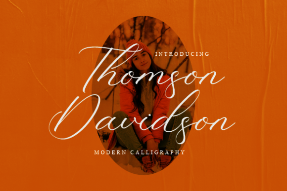 Thomson Davidson: A Thin-Lettered Script Font for Elegant Editorial Moments