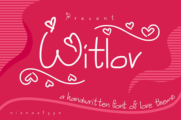 Witlov Script Font for Handmade Branding & Wedding Designs