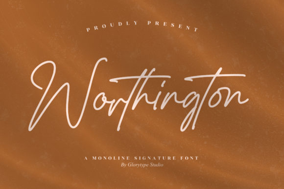 Worthington Script Font for Elegant Digital Branding