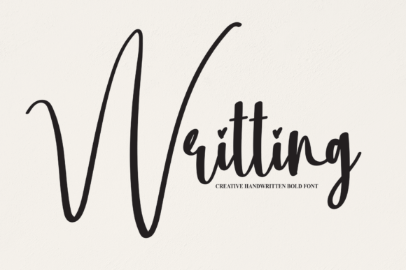 Writting: A Stylish Script Font for Scroll-Stopping Brand Content